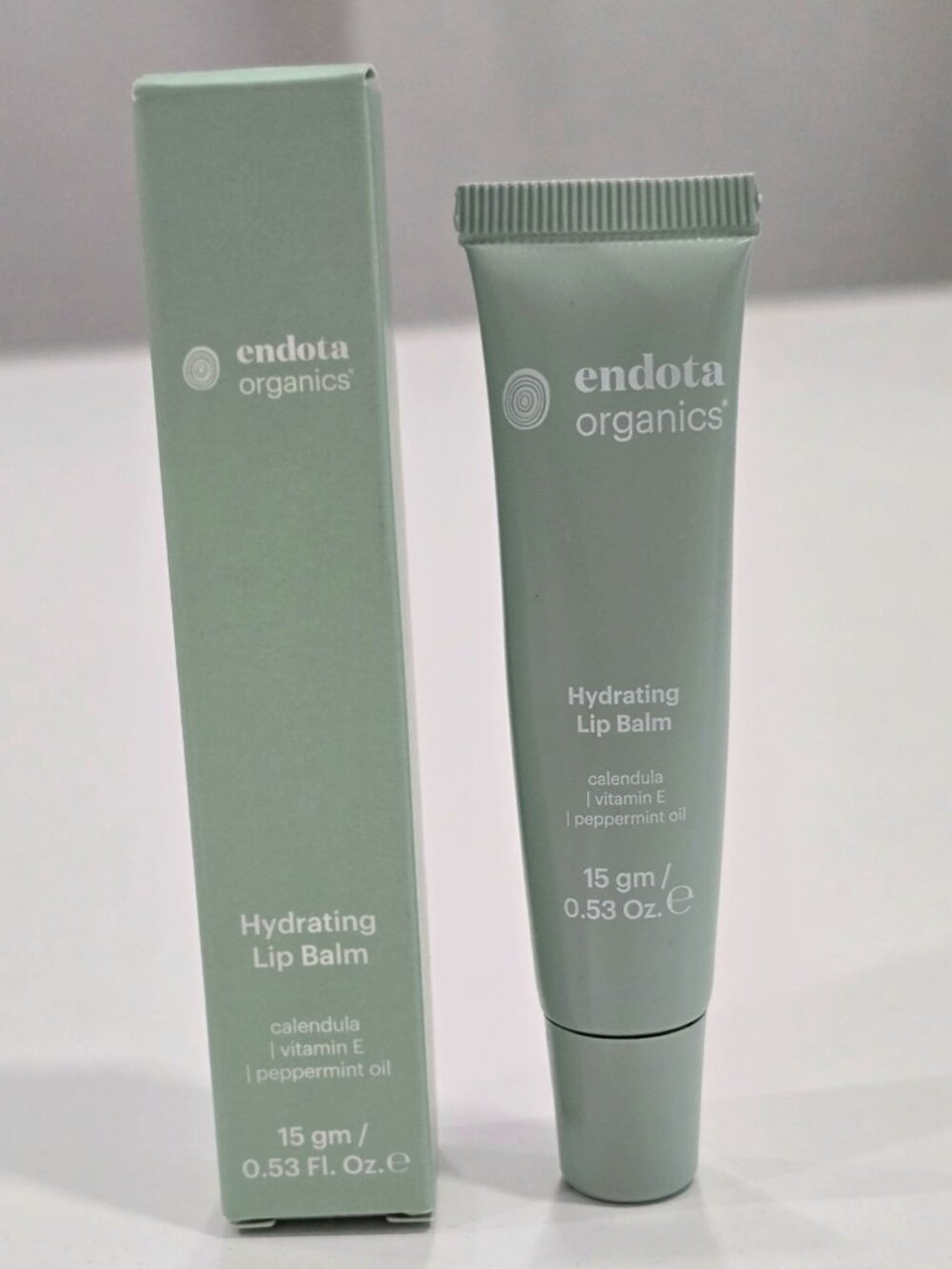Endota Organics ✦ Hydrating Lip Balm ✦ Calendula Peppermint Nourishing 15g NWT - Picture 2 of 8
